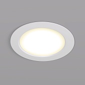 DK3048-WH Встраиваемый светильник, IP 20, 7Вт, LED, белый, пластик