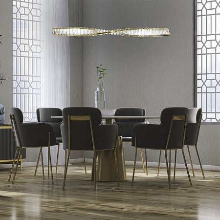 Светильник подвесной ST-Luce Хром/Прозрачный LED 1*25W 4000K SL6205.123.01 - фото