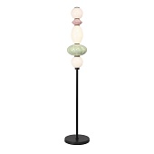 Светильник напольный ST-Luce черный/розовый, зелёный, опаловый LED 1*20W 3000K SL6134.405.01