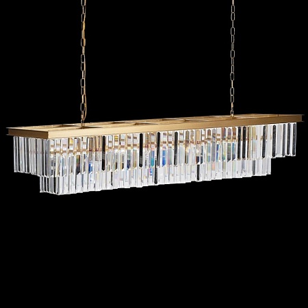 10019/1200R Подвесная люстра LOFT IT Prism Clear - фото