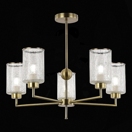 Светильник потолочный Бронза/Прозрачный E27 5*60W SLE1046-302-05 - фото