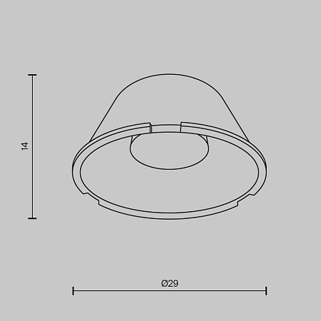 Комплектующие для светильника Technical LensD29-24 - фото