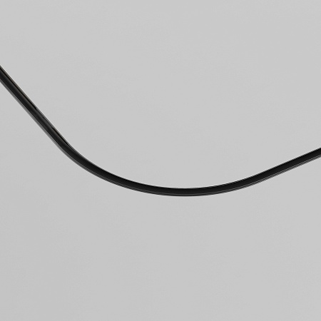 Коннектор радиусный R300 Exility встраиваемый под ГКЛ 12,5мм, черный - фото