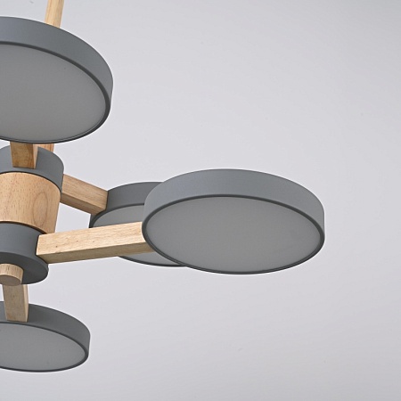 Подвесная Люстра Turna Dbl L6 Gray Imperiumloft 229087-26 - фото