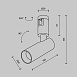 Трековый светильник Technical TR144-1-5W4K-W-B - фото