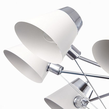 Светильник потолочный Хром/Белый E14 8*40W SLE155802-08 - фото