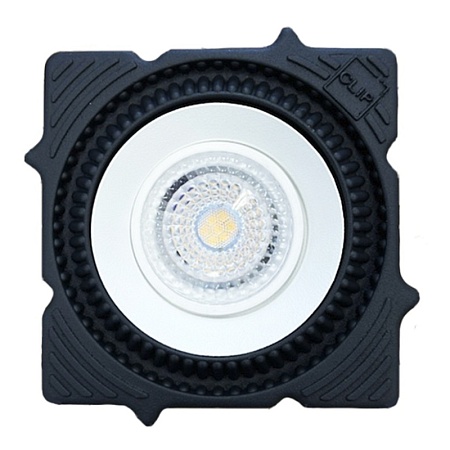 Св-к встр. светодиодный в натяжной ПВХ потолок Белый LED 1*7W 3000K 560Lm Ra80 60° IP20 ST753.538.07 - фото