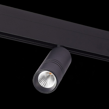 Магнитный трековый светильник Черный LED 1*12W 4000K 1 020Lm Ra>90 36° IP20 D44xH130 48 ST365.446.12 - фото