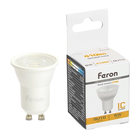 Лампа светодиодная Feron LB-272 MR11 GU10 5W 175-265V 2700K - фото