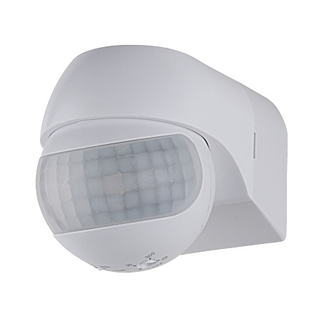 Инфракрасный датчик движения 12м 800W 180° IP44 белый SNS-M-10 белый Elektrostandard - фото