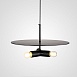 Люстра Rh Utilitaire Disk Triple Pendant Black Imperiumloft 123645-22 - фото