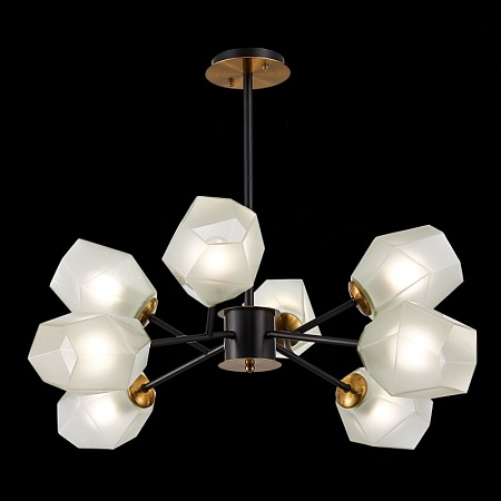 Светильник потолочный Латунь, Черный/Белый E27 8*60W SLE205102-08 - фото