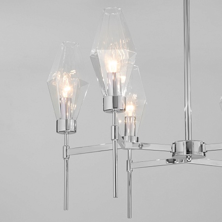 Потолочный светильник Eurosvet 60143/6 хром - фото