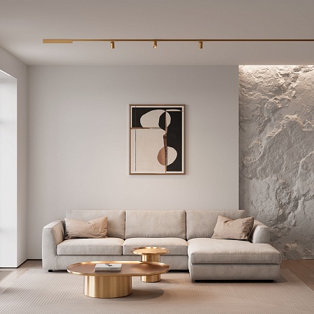 Brass Line Трековый светильник 20W 3000K латунь 85529/01 Elektrostandard - фото