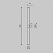 Настенный светильник (бра) Maytoni Axis MOD106WL-L16W3K - фото