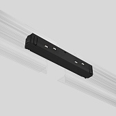 Slim Magnetic Прямой коннектор черный 95135/00 95135/00 Elektrostandard