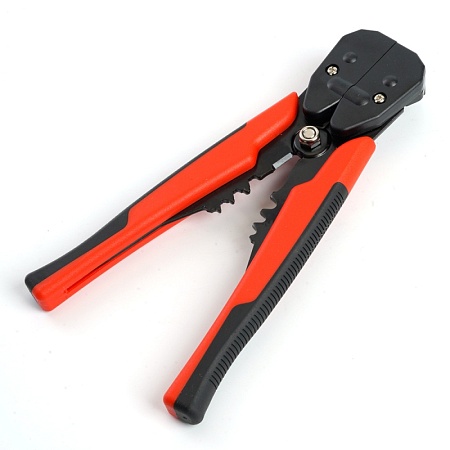 Автоматический многофункциональный инструмент для зачистки кабеля (стриппер) STEKKER, 0,5-6мм, WSC-001 - фото