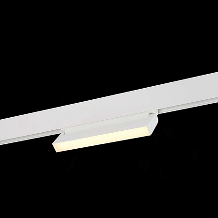 Магнитный трековый светильник Белый LED 1*12W 3000K 720Lm Ra>80 120 IP20 L219xW22xH108 ST363.536.12 - фото