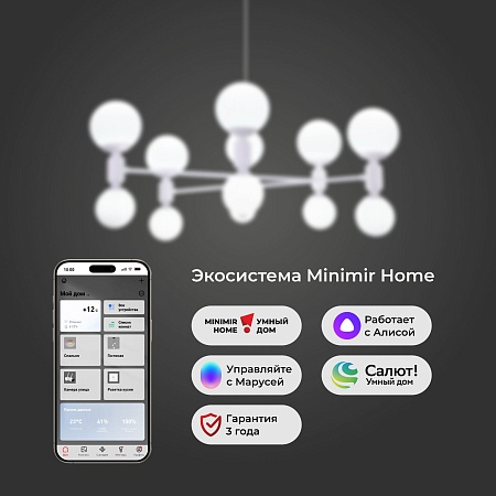 Потолочный светильник Eurosvet 30182 белый - фото