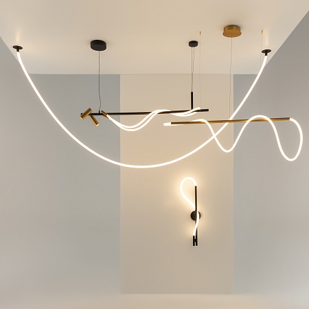 Подвесной светильник Maytoni Tau MOD166PL-L30GB3K - фото