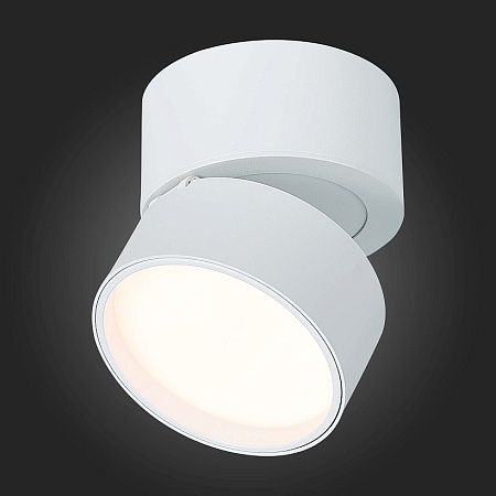 Светильник потолочный поворотный Белый LED 1*9W 3000K 720Lm Ra>90 120° IP20 D85xH87 170 ST651.532.09 - фото
