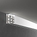 Накладной алюминиевый профиль для LED ленты под ленту до 18,5 мм LL-2-ALP018 - фото