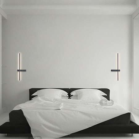 Настенный Светильник Gia Pair H120 Left Black Imperiumloft 230934-23 - фото