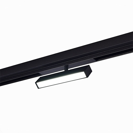 Св-к трек. Черный LED 1*9W 4000K 810Lm Ra>90 120° IP20 DxH105 220V ST378.446.09 - фото