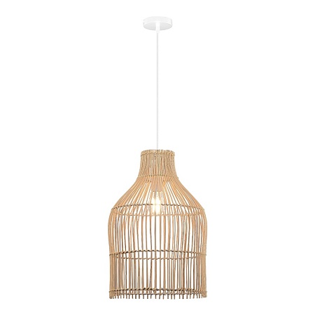 Светильник подвесной ST-Luce Белый/Бежевый E27 1*40W SL1513.523.01 - фото