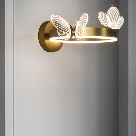 Настенный Светильник Babetta Wall Ring Imperiumloft 212034-23 - фото