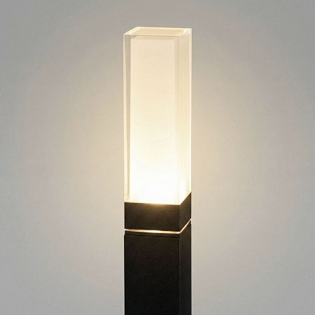 Ландшафтный светодиодный светильник чёрный IP54 1537 TECHNO LED Elektrostandard - фото