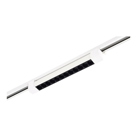Св-к трек. Белый LED 1*10W 4000K 875Lm Ra90 24 IP20 L387xW49xH54 170-240VV ST367.546.10 - фото