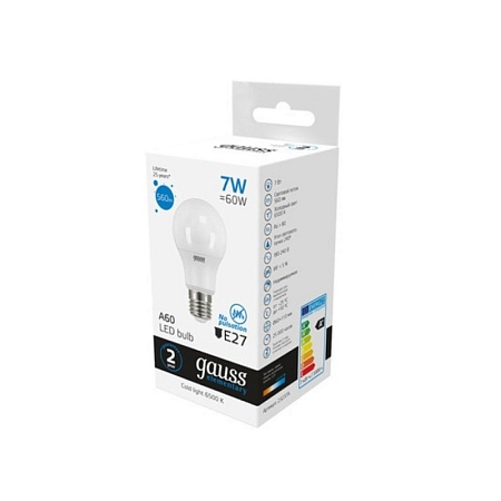 Светодиодная лампа GAUSS 23237A_GAUSS - фото