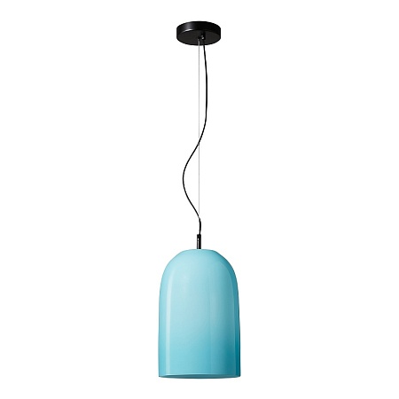 Светильник подвесной ST-Luce Черный/Синий E27 1*60W SL2001.403.01 - фото