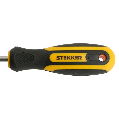 Отвертка крестовая STEKKER Pz 2 х 100 мм, Cr-V, SDM-PZ2-100 - фото