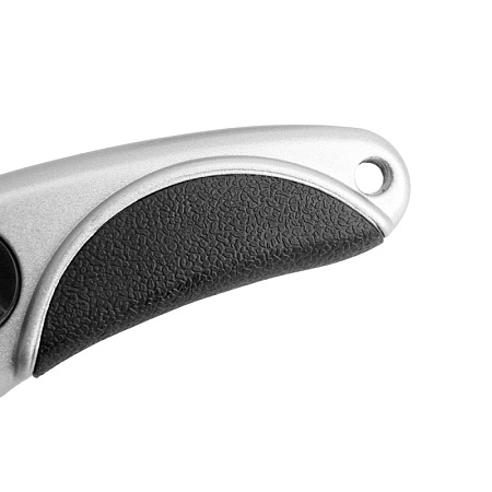 Нож строительно-монтажный с трапециевидным лезвием, 19 мм, 2 лезвия в рукоятке KMU-12-T - фото