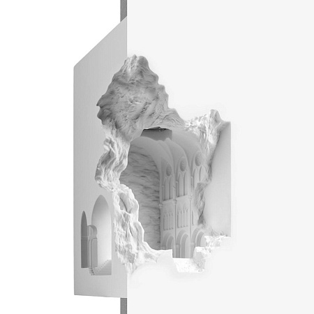 10355C Гипсовый встраиваемый светильник под покраску LOFT IT Antique - фото