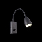Светильник настенный ST-Luce Черный/Черный GU10 1*3W SL1014.401.01