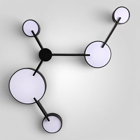 Потолочный Светильник Mida 5 Imperiumloft 200983-26 - фото