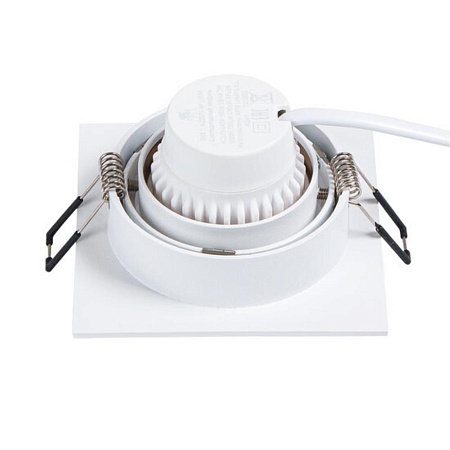 Точечный встраиваемый светильник Arte Lamp TARF A2178PL-1WH - фото