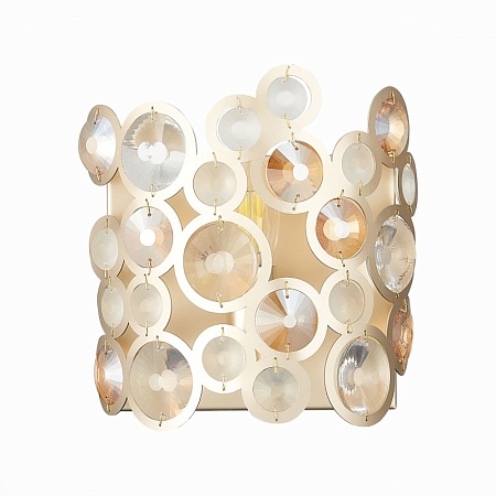 Бра ST-Luce Золотистый/Золотистый, Прозрачный E14 1*60W SL1172.201.01 - фото