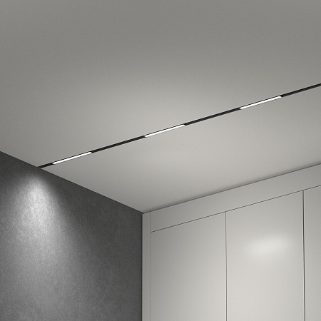 Slim Magnetic L01 Трековый светильник 10W 3000K (черный) 85000/01 85000/01 Elektrostandard - фото