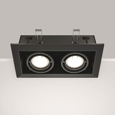 Встраиваемый светильник Technical Metal Modern DL008-2-02-B - фото