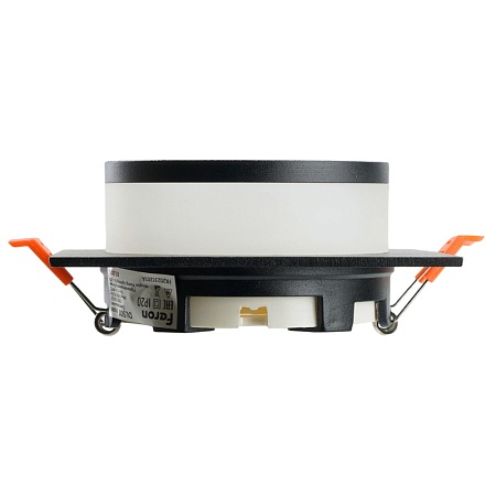 Светильник встраиваемый Feron DL501 потолочный GX53 черный квадрат - фото