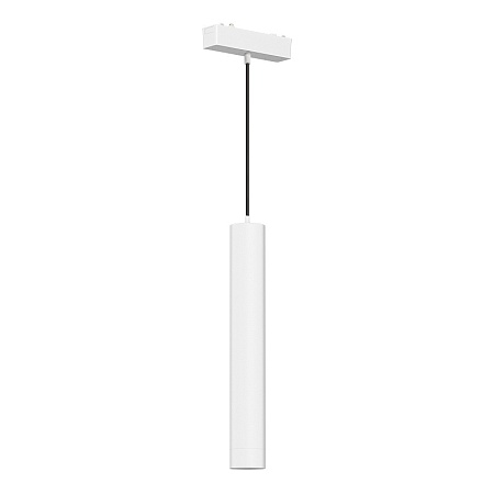 Магнитный трековый светильник Белый LED 1*7W 4000K 430Lm Ra>90 36° IP20 D30xH300 48V ST680.543.07 - фото