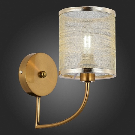 Светильник настенный Латунь/Шампань E14 1*40W SLE1119-301-01 - фото