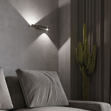 Настенный светильник Eurosvet 40161 LED титан - фото