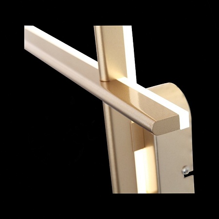 Светильник настенный ST-Luce Матовое золото/Белый LED 2*10W 4000K SL394.201.02 - фото