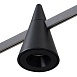 Магнитный трековый светильник FARM Черный LED 1*5W 3000K 325Lm Ra90 60 IP20 D70xH115 24 ST813.406.05 - фото
