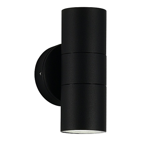 Светильник уличный настенный ST-Luce черный/белый GU10 2*50W SL9008.401.02 - фото